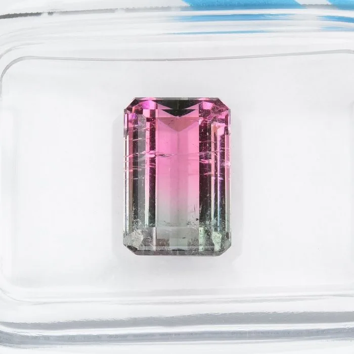 1 pcs Green, Pink Tourmaline - 2.88 ct - International Gemological Institute (IGI) - Elbaite Tour - IGI Seal