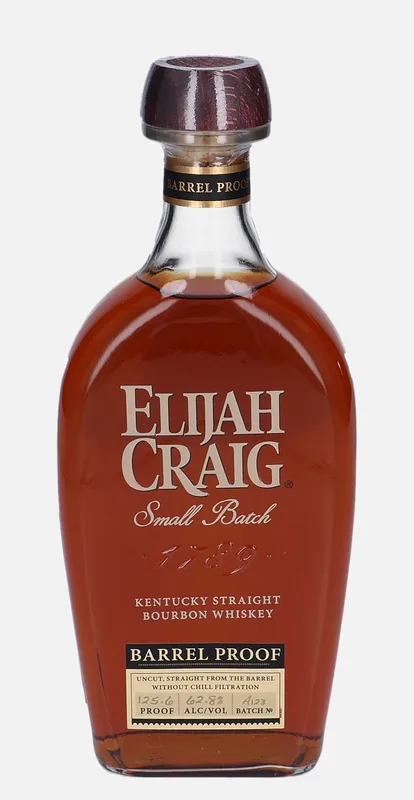 Elijah Craig – Small Batch - Barrel Proof 12 Year Old Batch No. A123