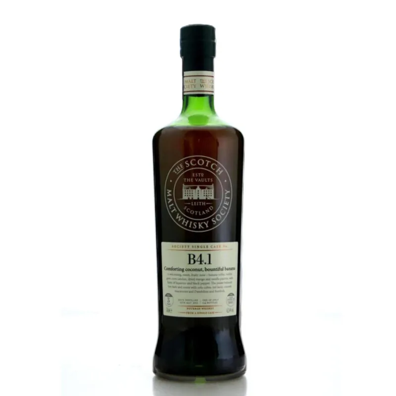 FEW Spirits – 3 Year Old 2012 SMWS Single New Charred Oak Barrel B4.1 Comforting Coconut Bountiful Banana Illinois Straight Bourbon Whiskey (2016)