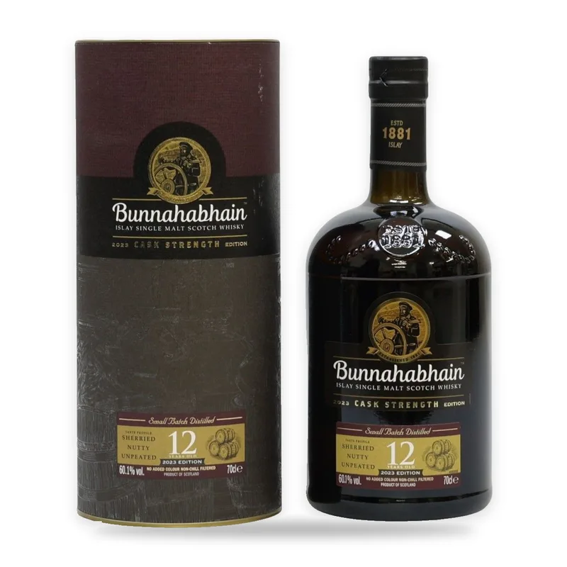 Bunnahabhain – 12 Year Old 2023 - Small Batch Cask Strength 60.1%