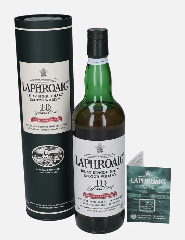 Laphroaig – Original Cask Strength 10 Year Old