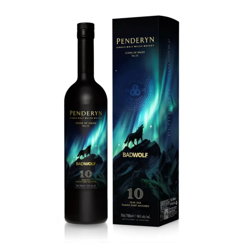 Penderyn – Bad Wolf, Icons of Wales Release No. 13 (2025) (70cl, 46%)