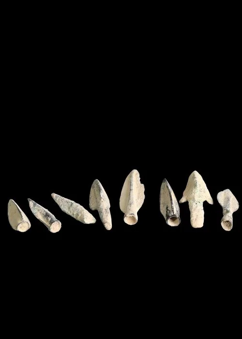 Anatolian Bronze Arrowhead Group (8)