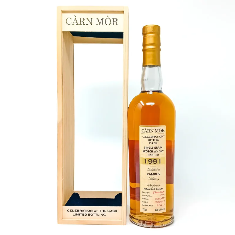 Cambus – 1991 Carn Mor Celebration of the Cask Single Grain Scotch Whisky