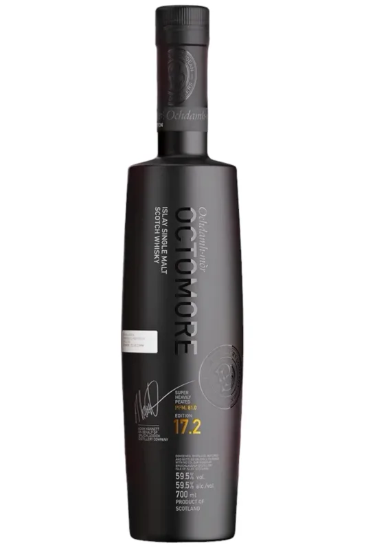Bruichladdich – Octomore 17.2 Super Heavily Peated Islay Single Malt Scotch Whisky (70cl, 59.5%)