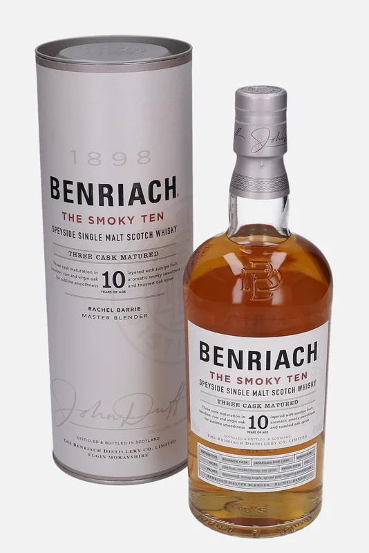 Benriach – The Smoky Ten 10 Year Old (70cl, 46%)