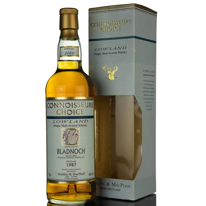 Bladnoch – 13 Year Old 1987 Gordon & Macphail Connoisseurs Choice (70cl, 40%)