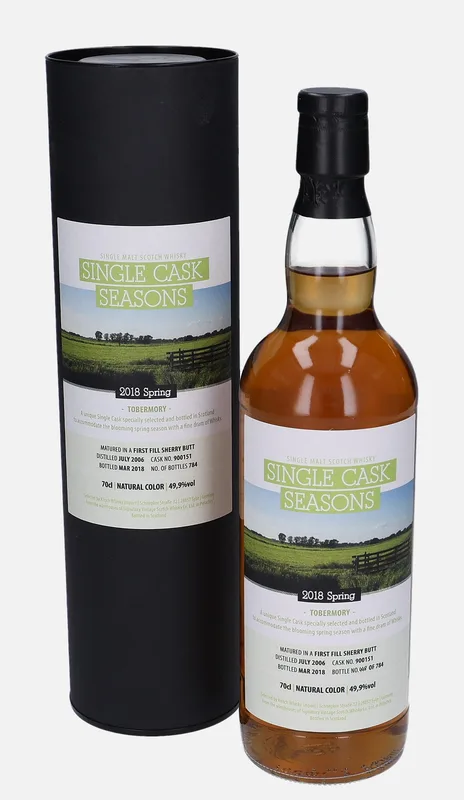 Tobermory – 2006 Signatory Vintage Scotch Whisky Co. Single Cask Seasons 2018 Spring