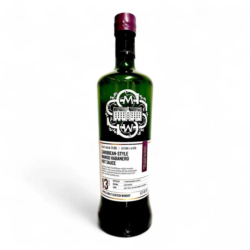 Glenburgie – 13 Year Old 2009 SMWS 71.95 Caribbean Style Mango Habanero Hot Sauce