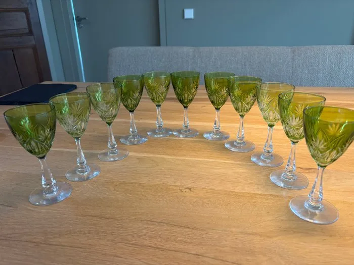 Drinking glass (11) - Crystal