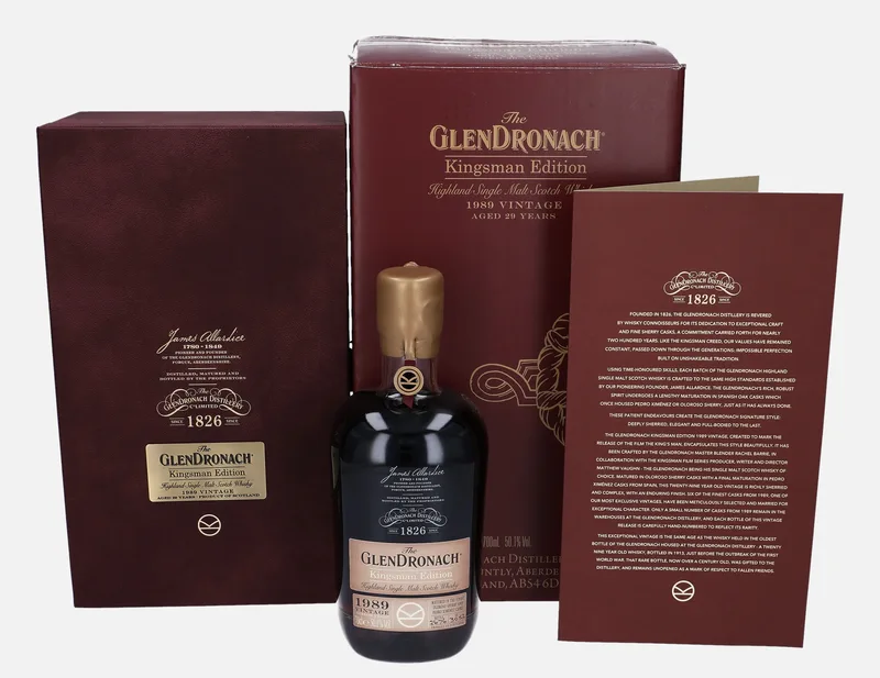 Glendronach – Kingsman Edition 1989 29 Year Old