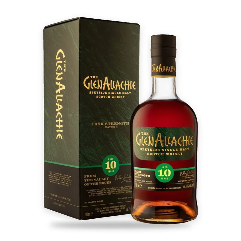 GlenAllachie – 10 Year Old Cask Strength Batch 6 (70cl, 57.8%)
