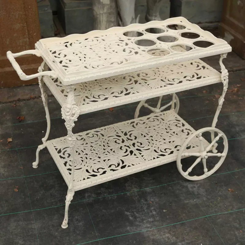 A drinks trolley