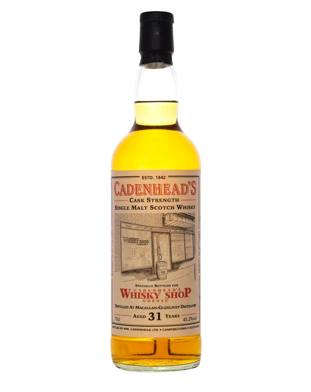 Macallan – 31 Years Old Cadenhead's Whisky Shop Odense 1989