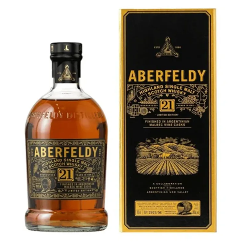 Aberfeldy – 21 Year Old Argentinian Malbec Cask Finish