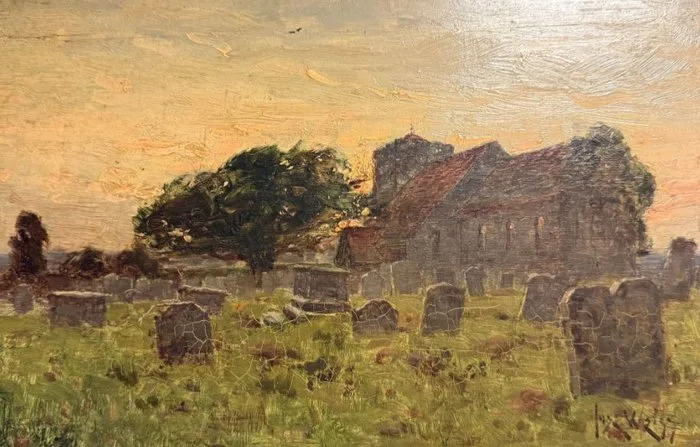 José Weiss (1859-1919) - L'Eglise de mon Village