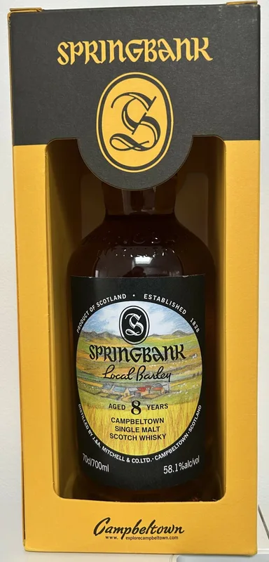Springbank – 8 Year Old Local Barley
