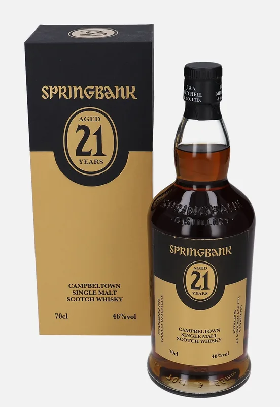 Springbank – 21 Year Old (70cl, 46%)