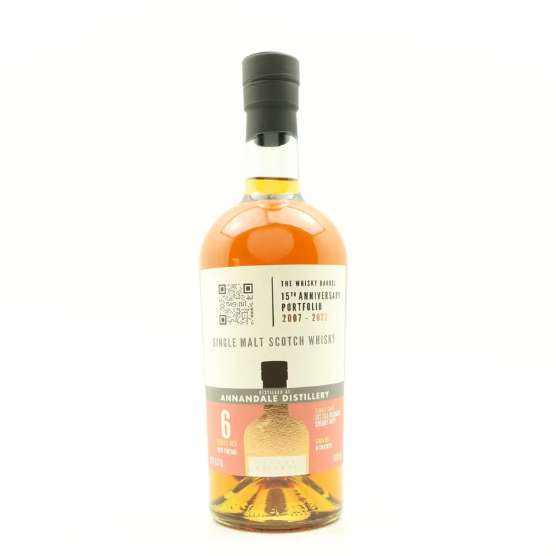 Annandale – 2015 6 Year Old For The Whisky Barrel 15th Anniversary Portfolio