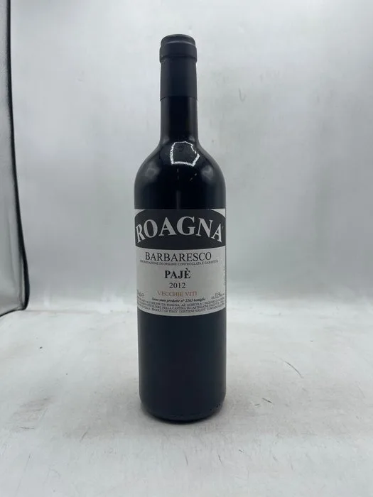 2012 Roagna Paje Vecchie Viti - Barbaresco DOCG - 1 Bottle (0.75L)