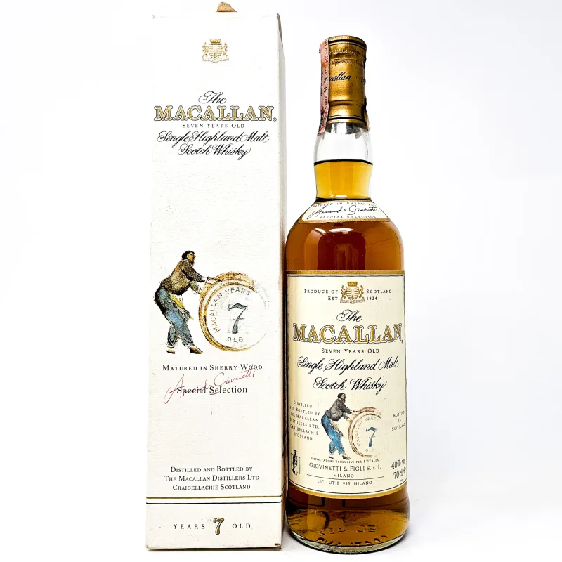 Macallan – 7 Year Old Armando Giovinetti Special Selection