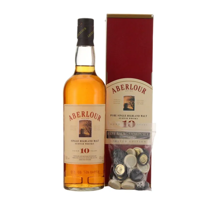 Aberlour – 10 Year Old Backgammon Set Gift Pack
