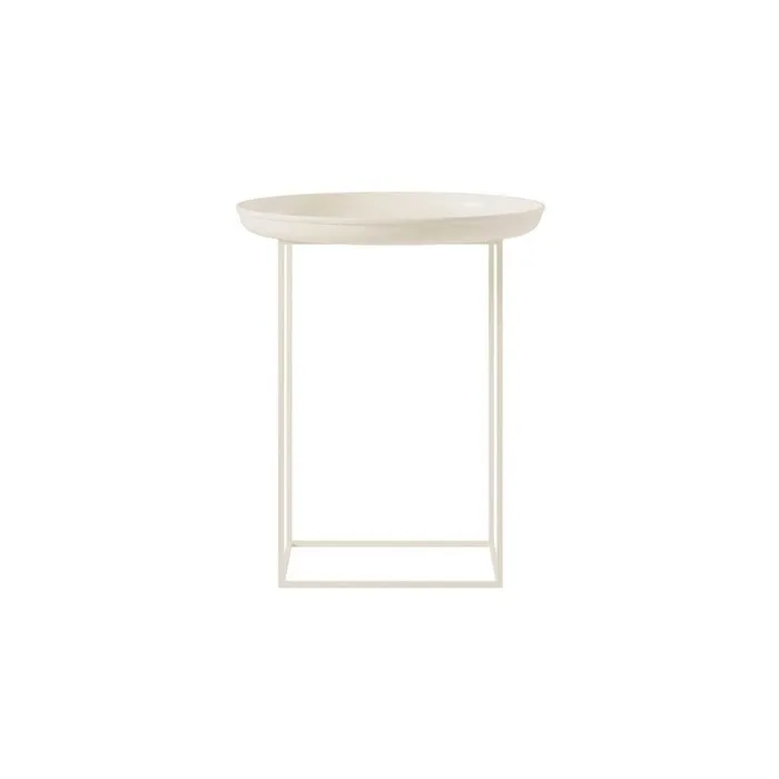 NORR11 - Coffee table (2) - Duke Coffee Table small in antique white - Steel - 2 items