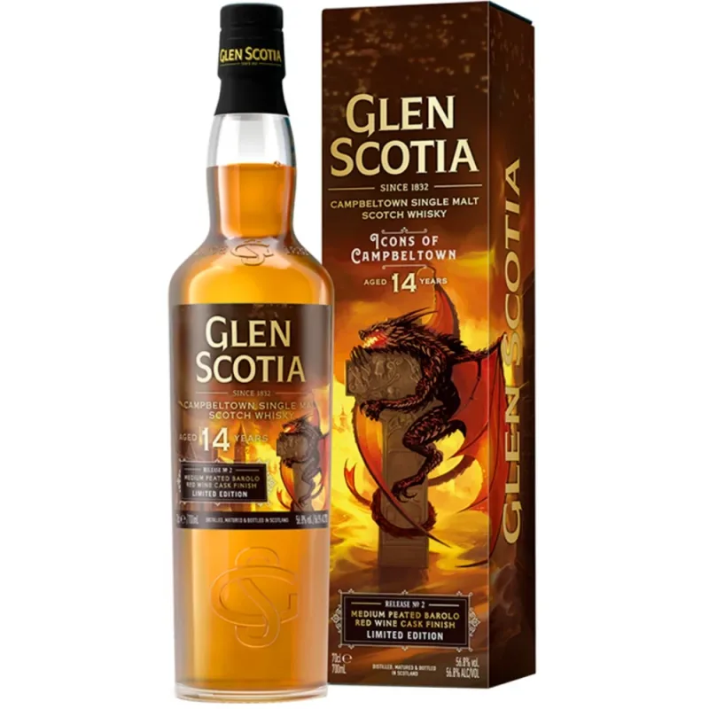 Glen Scotia – 14 Year Old Icons of Campbeltown No.2 The Dragon (70cl, 56.8%)