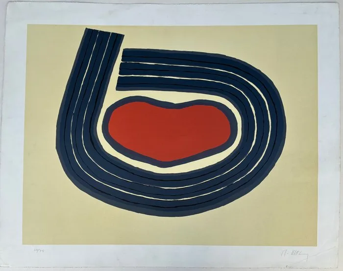 Raoul Ubac (1910-1985) - Le Mois du coeur - Lithographie 32/75 (vendu