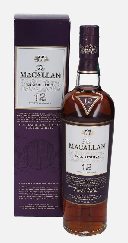 Macallan – Gran Reserva 12 Year Old