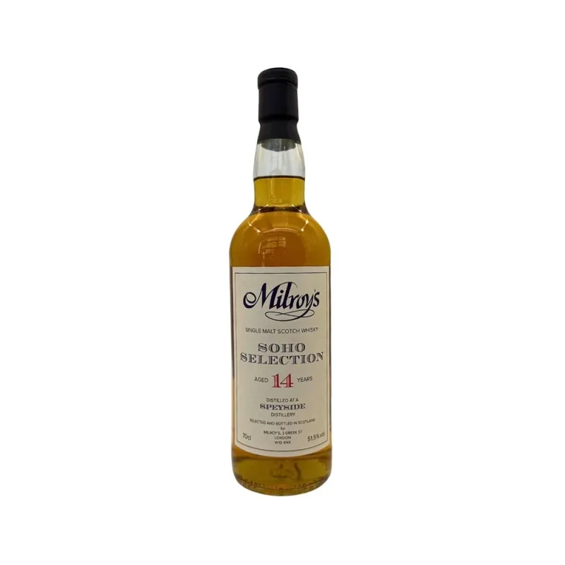 Speyside 14 Year Old 2010 Milroy's Soho Selection (70cl, 51.5%)