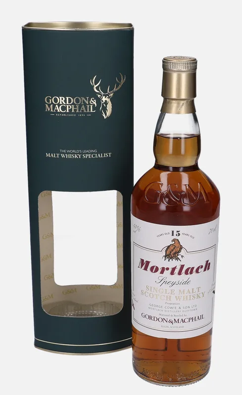 Mortlach – 15 Year Old Gordon & MacPhail Distillery Labels