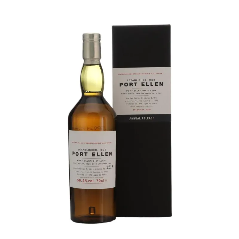 Port Ellen – 1979 Natural Cask Strength 22 Year Old - 1st Release