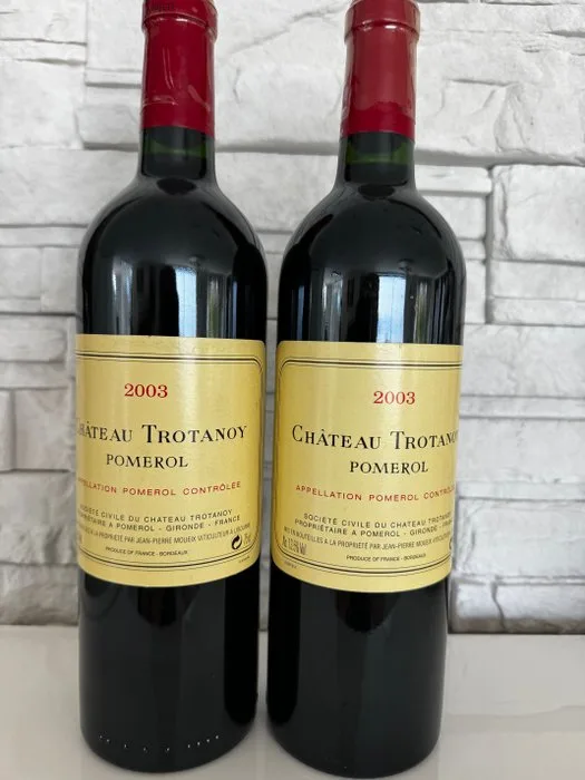 2003 Château Trotanoy - Pomerol - 2 Bottles (0.75L)