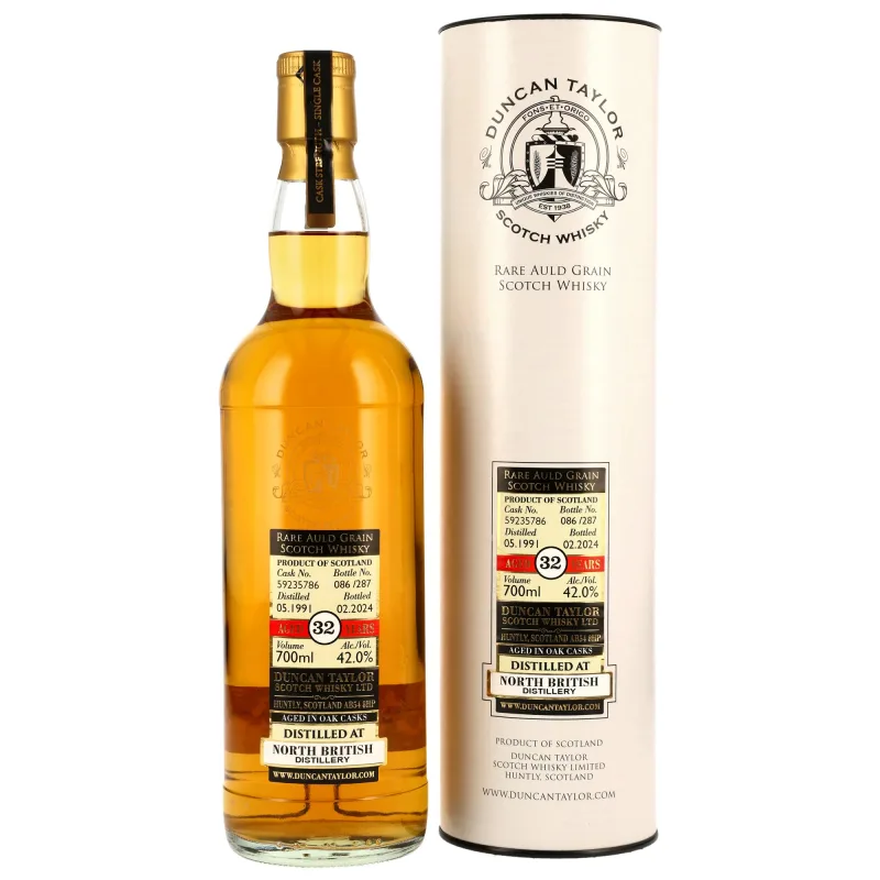 North British – 1991 32 Year Old Rare Auld Grain #59235786 (Duncan Taylor)