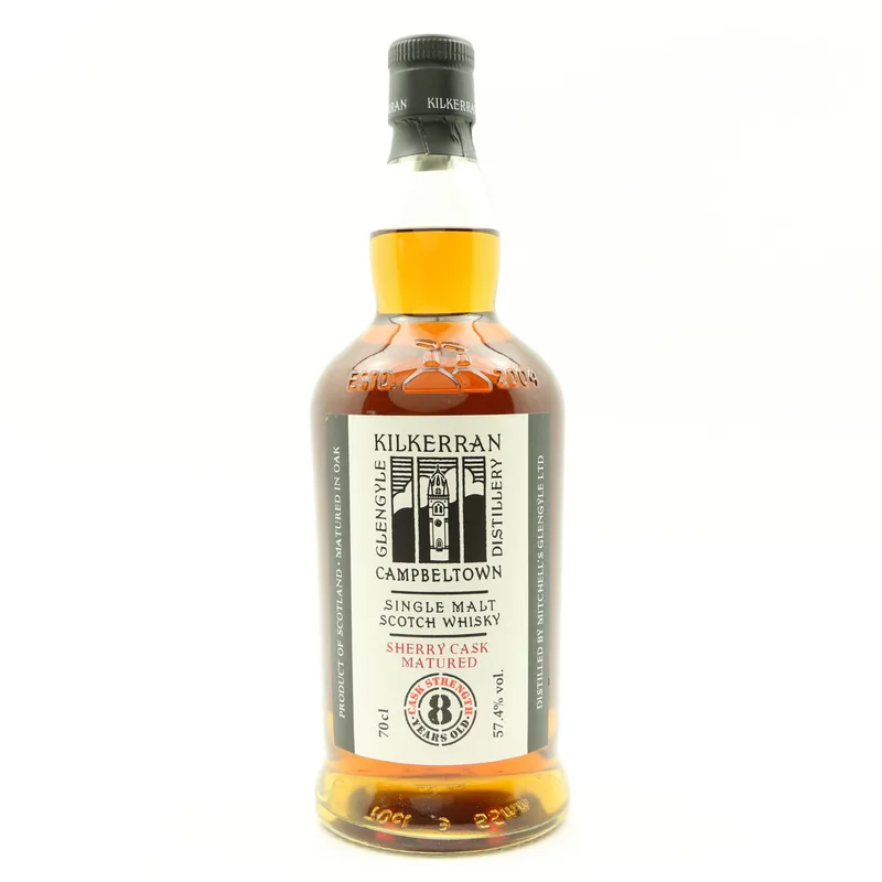 Kilkerran – 8 Year Old Cask Strength Sherry Cask Matured Batch #10 (70cl, 57.4%)