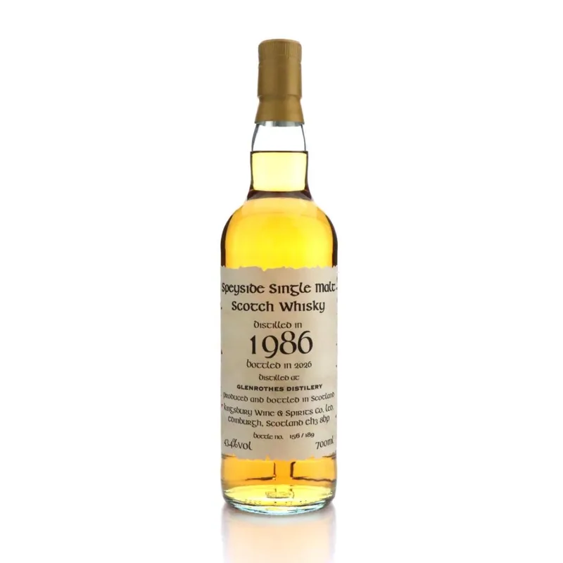 Glenrothes – 1986 40 Year Old (70cl, 43.40%)