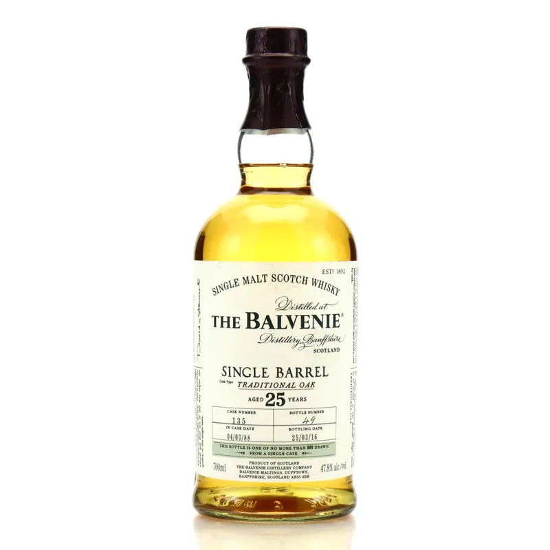 Balvenie – 1988 Single Barrel 25 Year Old Traditional Oak (70cl, 47.80%)