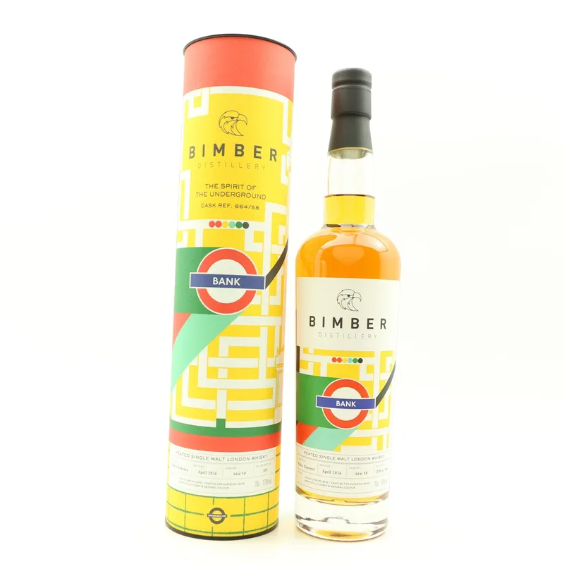 Bimber – Single Cask #664/58 The Spirit Of The Underground Bank (70cl, 57.8%)
