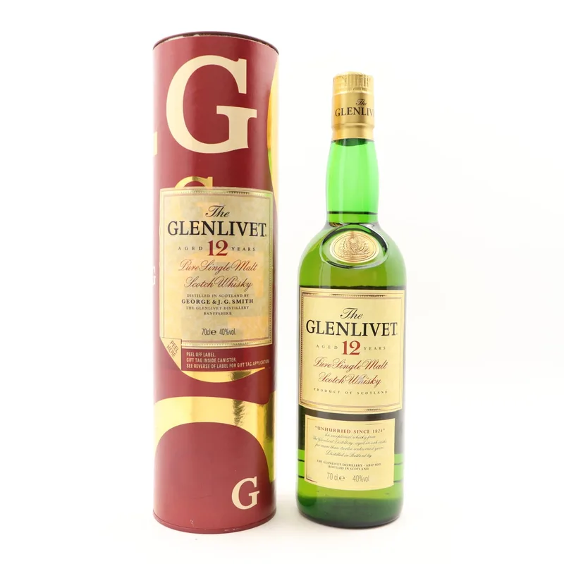 Glenlivet – 12 Year Old Circa 2000’s (70cl, 40%)