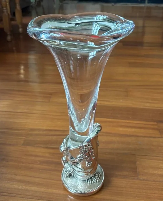 Centrepiece - Crystal - Ottaviani vase sculpture