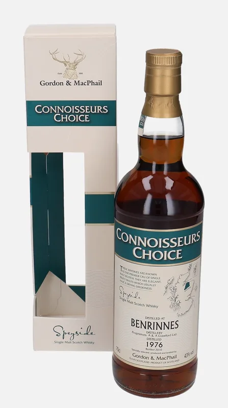 Benrinnes – 1976 Gordon & MacPhail Connoisseurs Choice