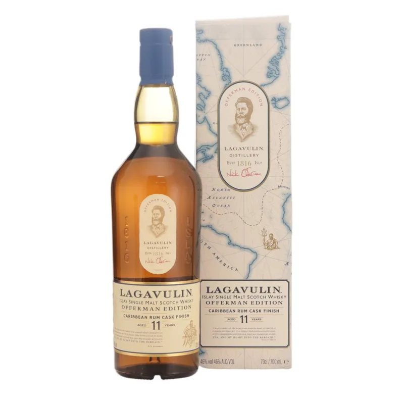 Lagavulin – Offerman Edition 11 Year Old Caribbean Rum Cask Finish (70cl, 46.00%)