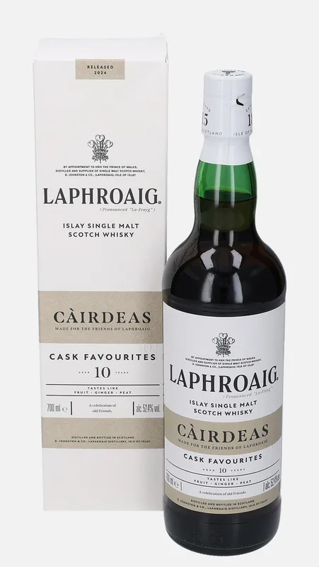 Laphroaig – Càirdeas 10 Year Old Cask Favourites Released 2024