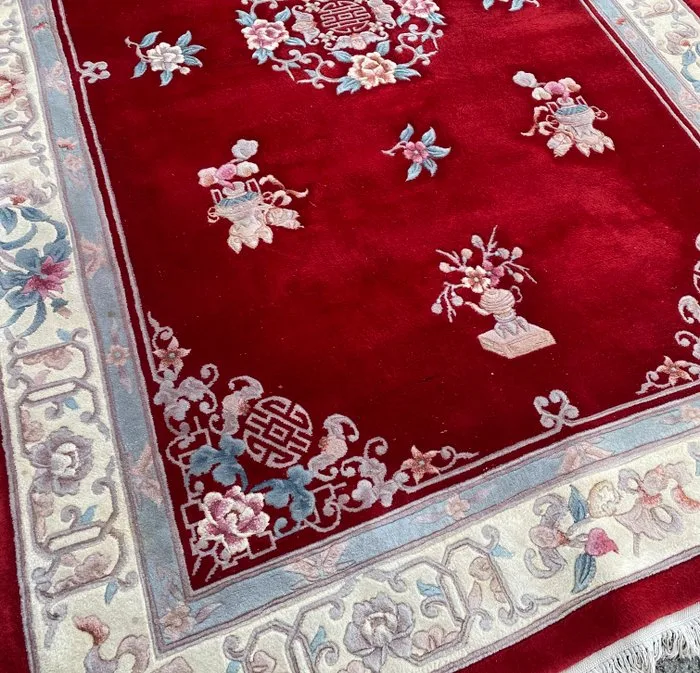 China Aubusson - Cleaned - Carpet - 289 cm - 198 cm