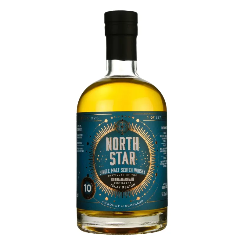 Bunnahabhain – 10 Year Old 2012 North Star Spirits Single Ex-Bourbon Cask Series 023 (70cl, 58.2%)