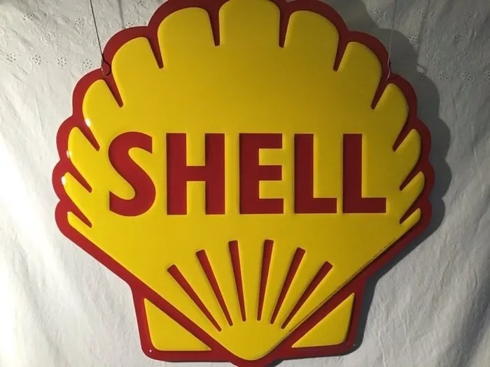 Shell - Shell Oil Company Vintage Style Wall Sign - Sign - Metal