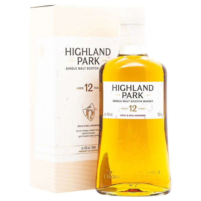 Highland Park – 12 Years Spicy & Well-Rounded (70cl, 40%)