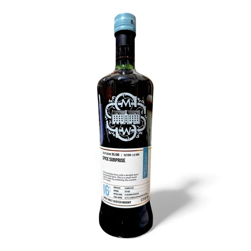 Auchroisk – 16 Year Old 2007 SMWS 95.100 Spice Surprise 1st Fill Oloroso & New Oak HTMC Hogshead Finish