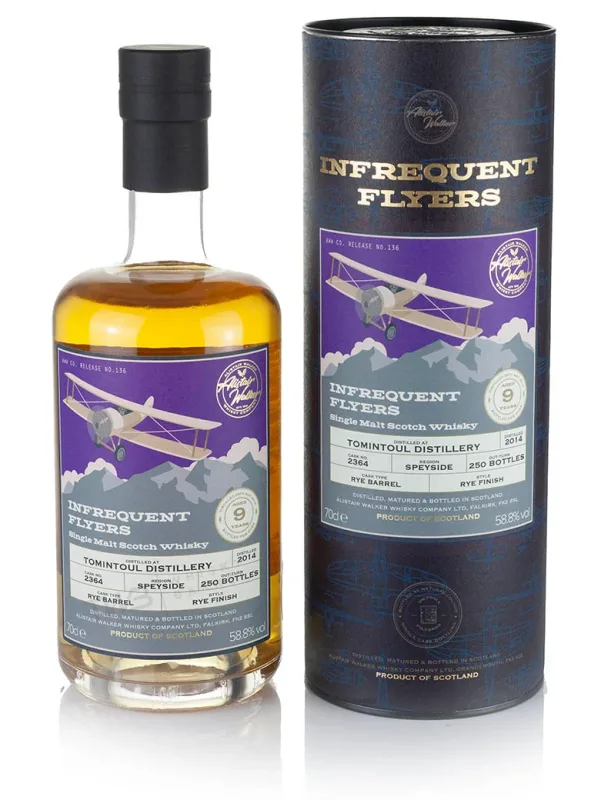 Tomintoul – 9 Year Old 2014 Infrequent Flyers (58.8%)